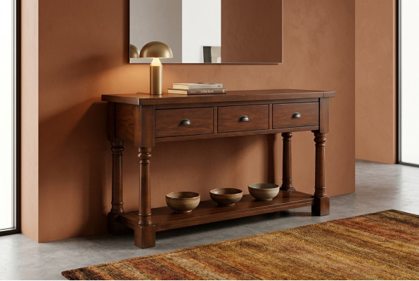 Designer Holz Tisch Konsole Konsolentische Konsolentisch Schmink Tisch
