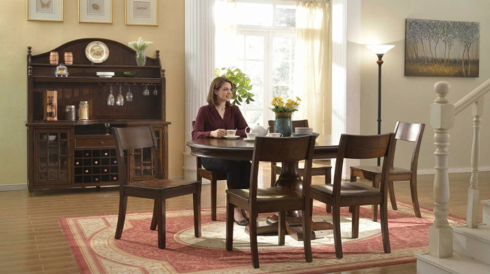 Set Komplett Esstisch 6x Stühle Esszimmer Set Ess Gruppe Holz Tisch Tische 7tlg