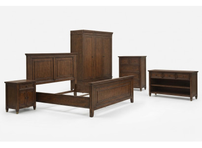 Bett Nachttisch Kleiderschrank 7 tlg.Schlafzimmer Design Luxus Set Betten Sets