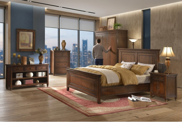 Bett Design Doppel Hotel Betten Ehe Schlaf Zimmer Holz Luxus Bett