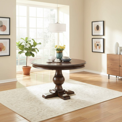 Runder Tisch Esstisch Runde Tische Designer Möbel Esszimmer Holz Möbel