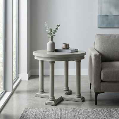 Runder Beistelltisch Tisch Sofa Wohnzimmer Couchtisch Design Tische