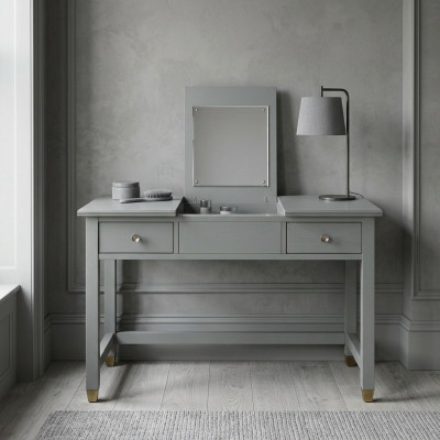Designer Konsolen Kosmetik Tisch Spiegel Kommode Schminktisch Tische Frisier Neu