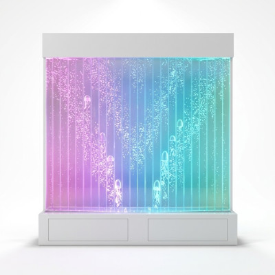 Ausgefallene Ideen Club Wohnzimmer Haus Wasserwand Water Wall Led