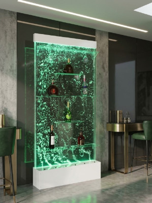 Led Bar Regal Schrank Wasserwand Säule Wände Waterwall Trennwand