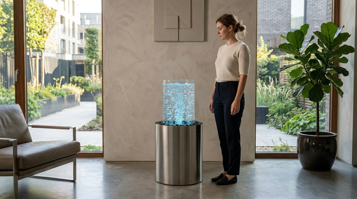 Stehleuchte LED Stehleuchte Dekorativ Lampen Tisch Wassersäulen Säule