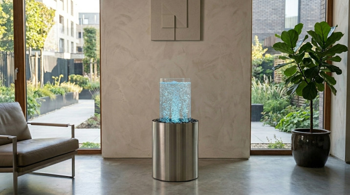 Stehleuchte LED Stehleuchte Dekorativ Lampen Tisch Wassersäulen Säule