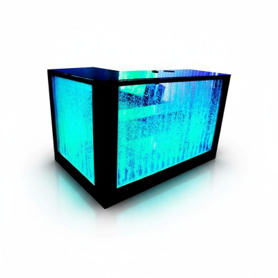 Bartisch Wasser Wand Bartheke Beleuchtete Bartisch Bartheke Led Regal Möbel Neu