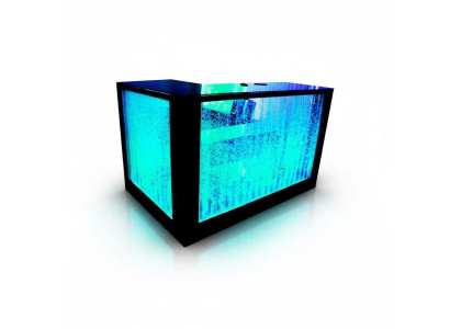 Bartisch Wasser Wand Bartheke Beleuchtete Bartisch Bartheke Led Regal Möbel Neu