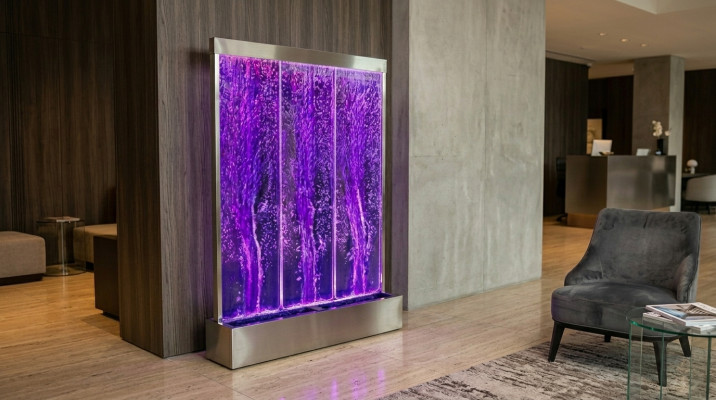 Säule Wände LED Wasserwand Trennwand Wasser Wand Wasserwände