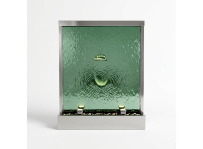 Wasserwand Wassersäule Wasserfall Led Trennwand Luxus Design