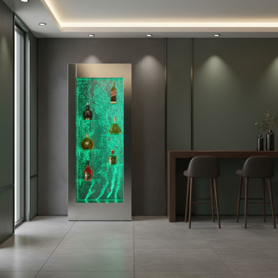 Led Wasser Wand Bar Regal Säule Wassersäulen Deko Theke Regale Designer