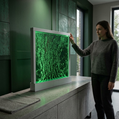 Moderne Trennwand Wasserwände Dekorative Wasser Wand Säule Led Trennwände