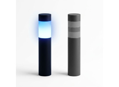 Design Wasser Aquarium Wassersäule Säule Dekoration Quallen Wasserwand