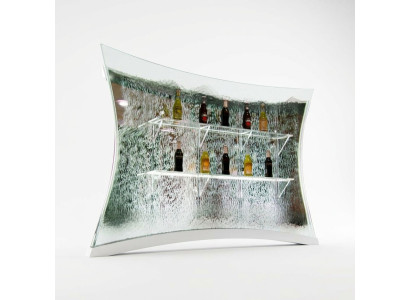 Regale Design Beleuchtet Led Wasser Wand Bar Regal Säule Wassersäulen