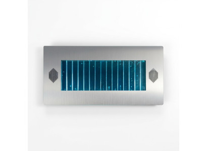 Wandpaneel LED Wasserwand Modern Wasser Wände Wasser Blasen Dekorative Wand