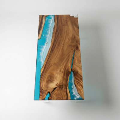 Esstisch River Table Echtes Holz Flusstisch Massiv Epoxidharz Deko Tische