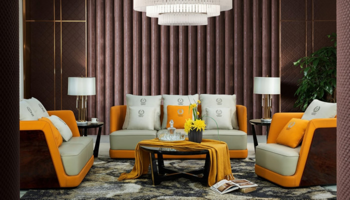 Wohnlandschaft Sofa Polster Sofagarnitur 321 Sitzer Couchtisch 4tlg. Set