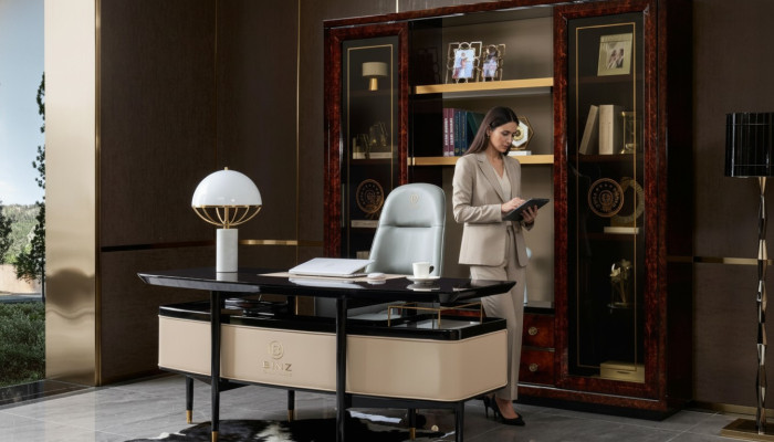 Design Schrank Bücherschrank Vitrine Aktenregal Office Einrichtung Regal