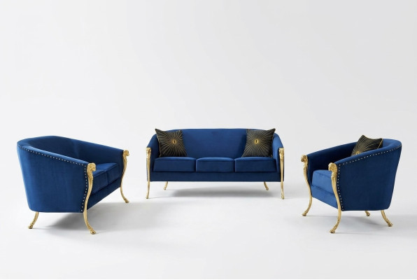 Sofagarnitur 321 Sitzer Set Design Sofas Polster Couchen Textil Relax Moderne