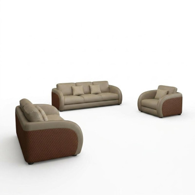 Sofagarnitur 3 2 1 Sitzer Set Design Sofa Couchen Polster Modern Couch