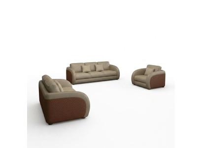 Sofagarnitur 3 2 1 Sitzer Set Design Sofa Couchen Polster Modern Couch