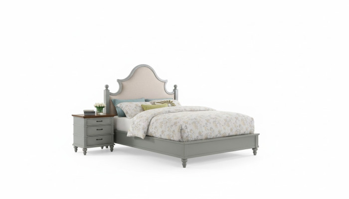 Design Luxus Schlafzimmer Set Bett 2x Nachttische Kommode Garnitur Betten Hotel