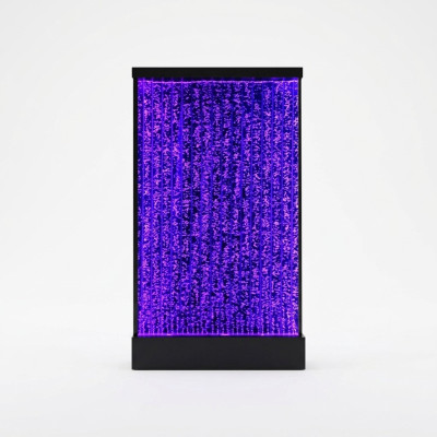 Trennwand Regal Schrank Wasserwand Säule Wände Waterwall LED 120x200