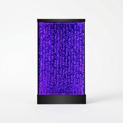 LED Wasserwand Wandpaneel mit Wasserblasen Designer Wasser Wand