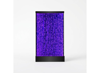 LED Wasserwand Wandpaneel mit Wasserblasen Designer Wasser Wand
