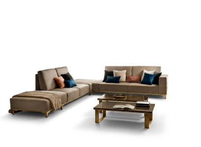 Ecksofa Sofa Couch Textilsofa Wohnlandschaft Luxus Moebel L Form Couchtisch 2tlg
