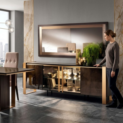 Kommode Sideboard Kommoden Sideboards Wohnzimmer Barock Anrichte Spiegel Neu