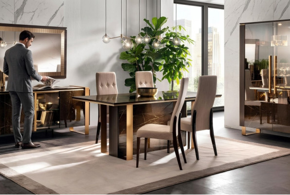 Esstisch Esszimmer Set Essgruppe Klassischer Tisch 5tlg Tische neu 4x Stühle