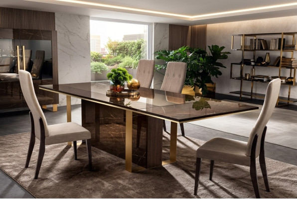 Designer Esstisch Design Tisch Holz Esszimmer Wohnzimmertisch Italienische Möbel