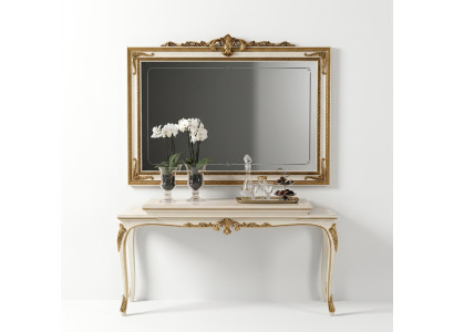 Wandspiegel Holz Rahmen Goldener Spiegel Hängespiegel Wandspiegel Wohnzimmer Neu