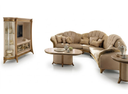 Holz Italienische Möbel Barock Stil Luxus Braun Couchtisch Wohnzimmer Tisch Neu