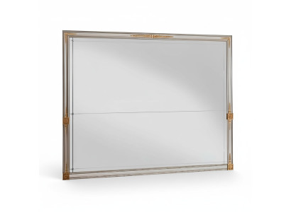 Spiegel Holzrahmen Wandspiegel Klassischer Designer Wand Möbel arredoclassic