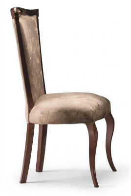 Designer Stuhl Luxus Polster Lehnstuhl Stühle 1x Sessel Wohn Ess Zimmer Textil