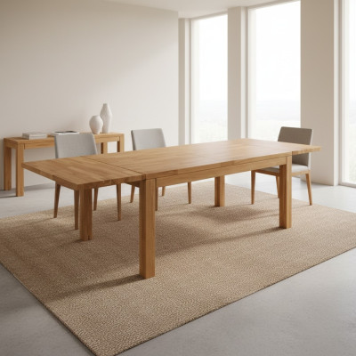 Esstisch Konferenztisch Holztisch Tische Tisch Massive Möbel Esszimmer 180x90cm