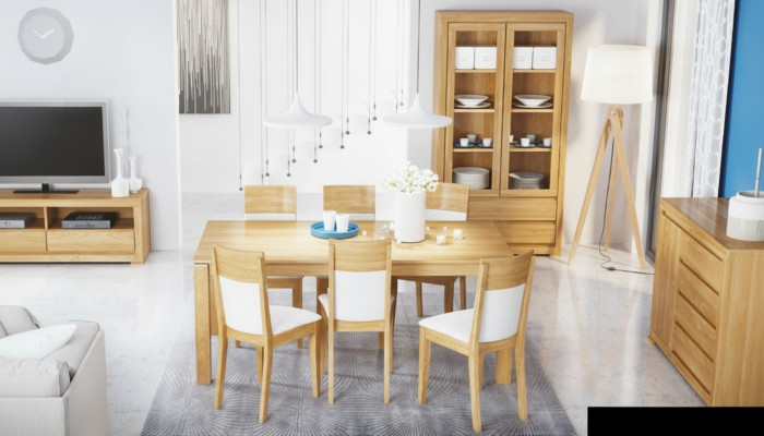 Esstisch Holz Stühle 6x Lehnstuhl Gruppe Esszimmer Stuhl Set Tisch Neu Garnitur