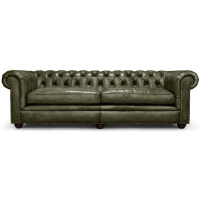Elegante Wohnzimmer Couch Viersitzer Chesterfield Leder Stoff Couchen Sofa Neu