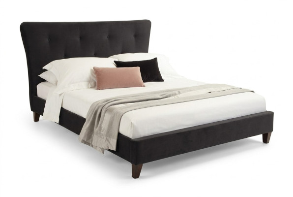 Chesterfield Hotel Doppel Leder Bett Schlafzimmer Polster Luxus Betten 140x200cm