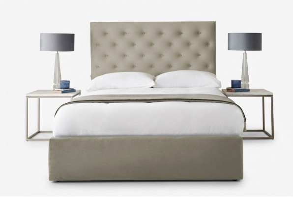 Bett Chesterfield Polsterbett Luxus Doppel Schlafzimmer Designbett Betten Neu