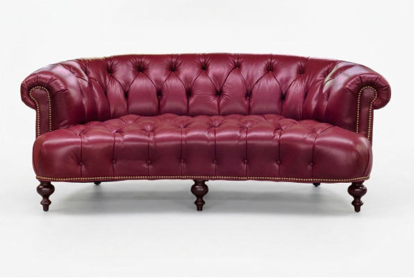 Designer Chesterfield Dreisitzer Couch Pinkes Sofa Luxus Design