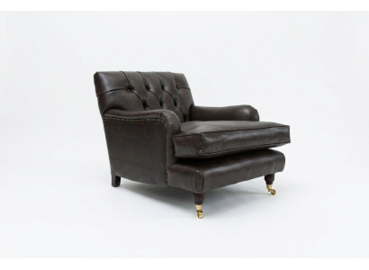 Chesterfield Design Sofa Sessel Couch Polster Luxus Textil Couchen 1 Sitzer #299
