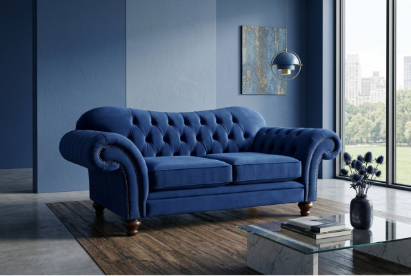 Wohnzimmer Sofa Chesterfield klassische möbel Couch Sitz Polster couchen Sofas