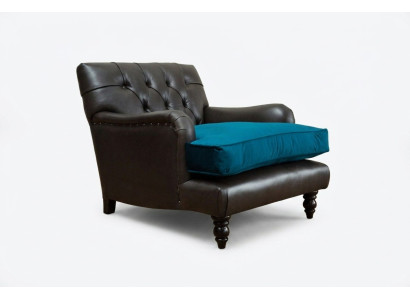 Lounge Luxus Fernseh Club Polster Sitzer Sessel Design Couch Sofa Relax Leder