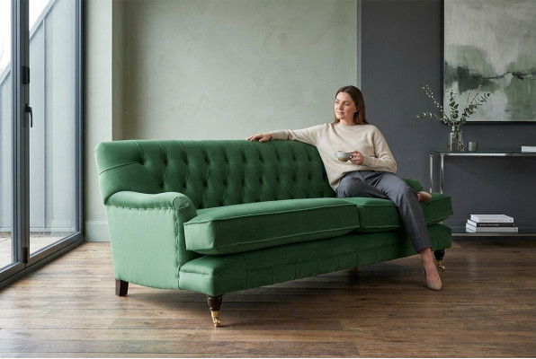 klassische möbel Chesterfield Sofa Couch Sofas Sitz Polster couchen Wohnzimmer