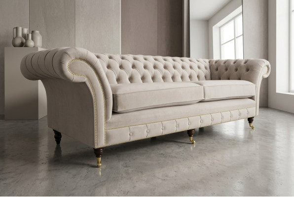 Sofa 4 Sitzer xxl Couch Sitz Polster Sofas Couchen Chesterfield Design 