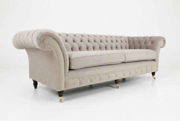 Sofa 4 Sitzer xxl Couch Sitz Polster Sofas Couchen Chesterfield Design 